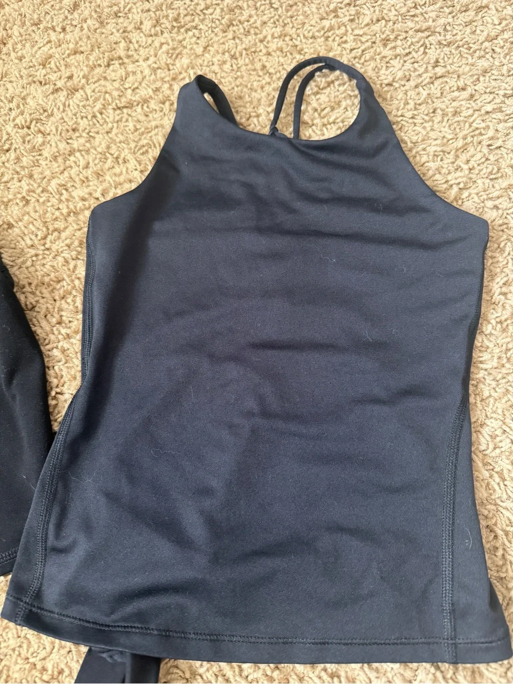 Girls Black & Charcoal Leopard activewear Tops - 3